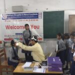 नोएडा : सर्फाबाद के संस्कार स्कूल में कैलाश हॉस्पिटल के डॉक्टरों ने लगाया ईएनटी चेकअप कैम्प