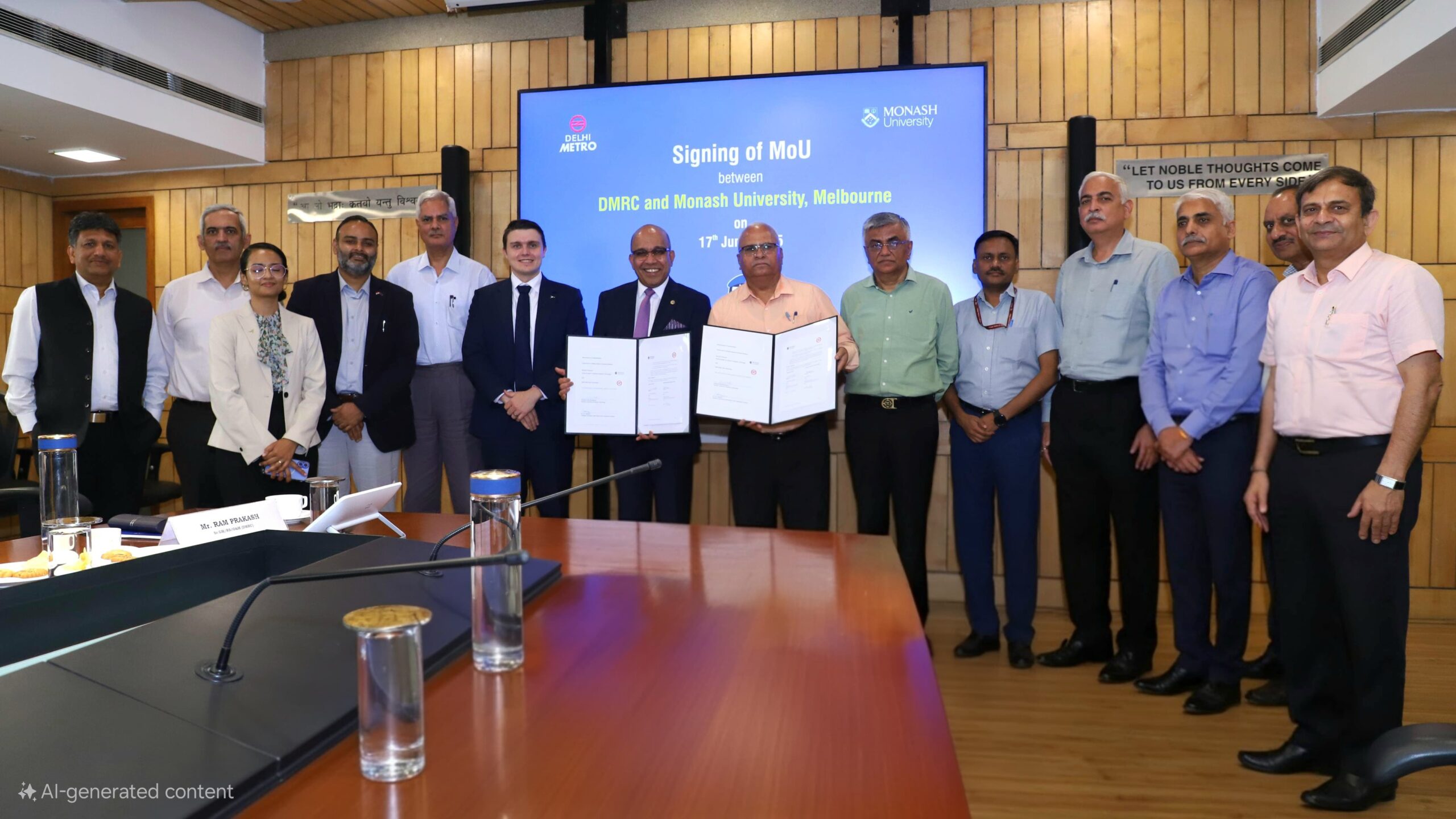 दिल्ली मेट्रो: दिल्ली मेट्रो ने ऑस्ट्रेलिया की मोनाश विश्वविद्यालय के बीच रेलवे अनुसंधान पर किया समझौता