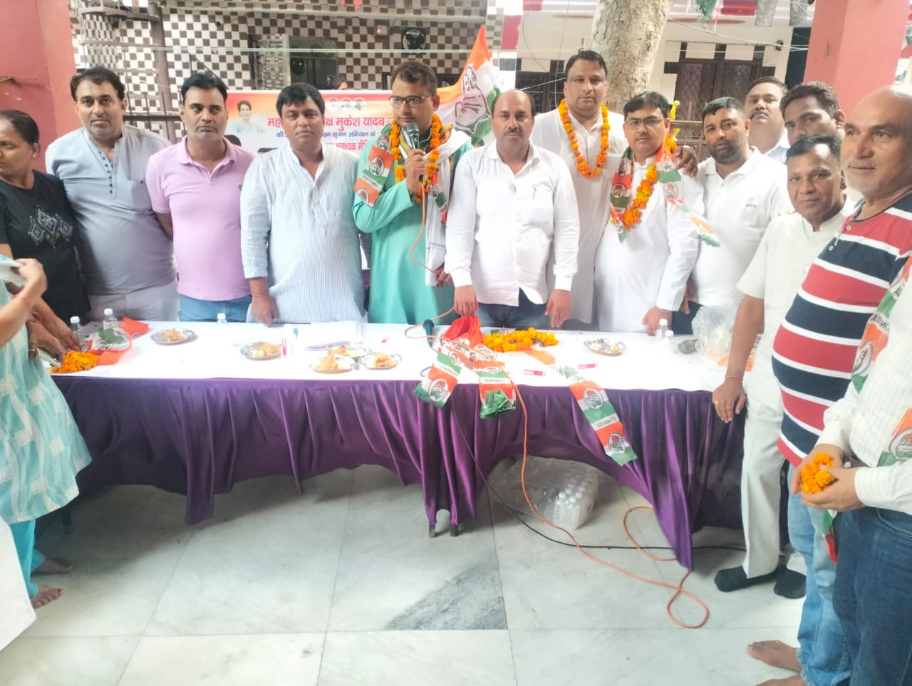नोएडा: अब कांग्रेस भी बीजेपी की राह चली, महापुरुषों व शहीदों के नाम पर होंगे मण्डलों के नाम